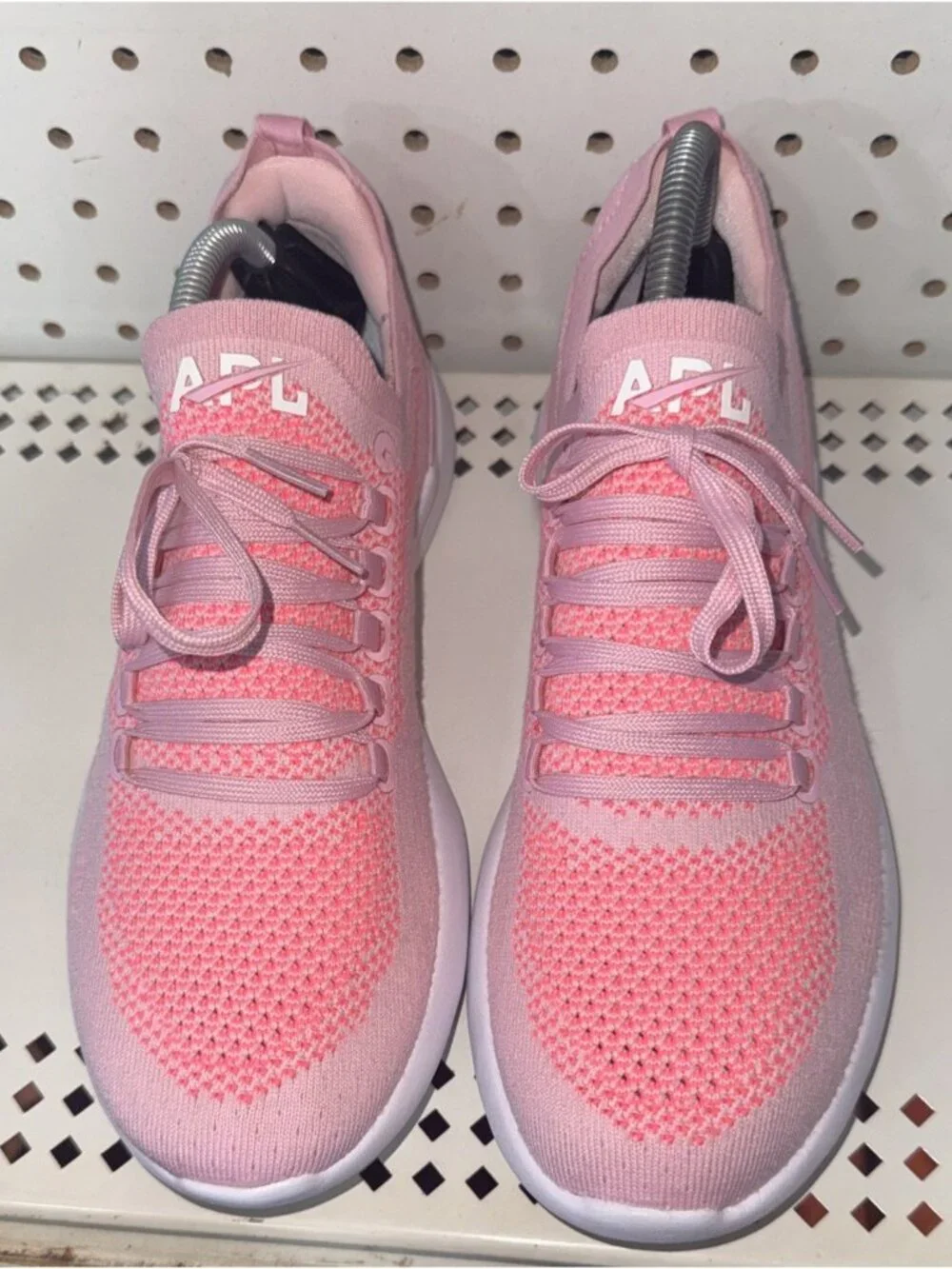 APL Techloom Breeze Womens Athletic Running Shoes Size 9 Pink White